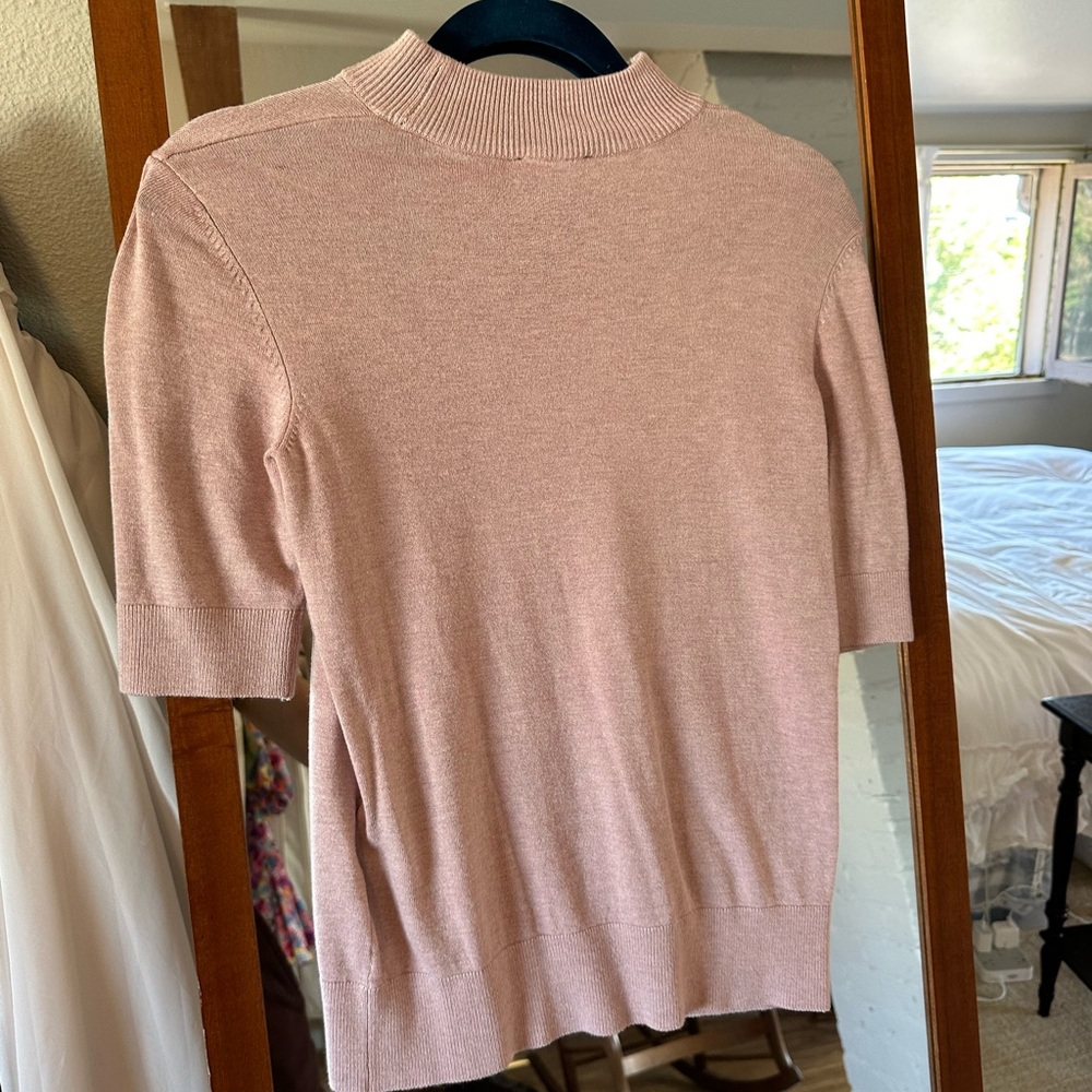 C&A mock neck sweater